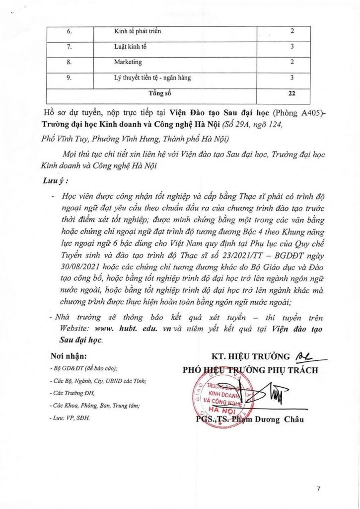 Thời gian và thủ tục nộp hồ sơ 7